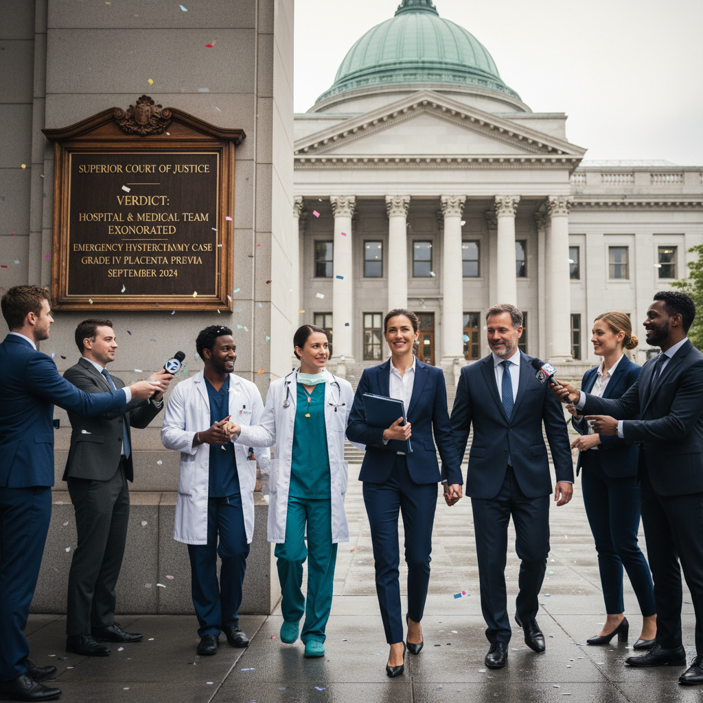 Court Decision Exonerates Hospital and Medical Team in Critical Emergency Hysterectomy for Grade IV Placenta Praevia