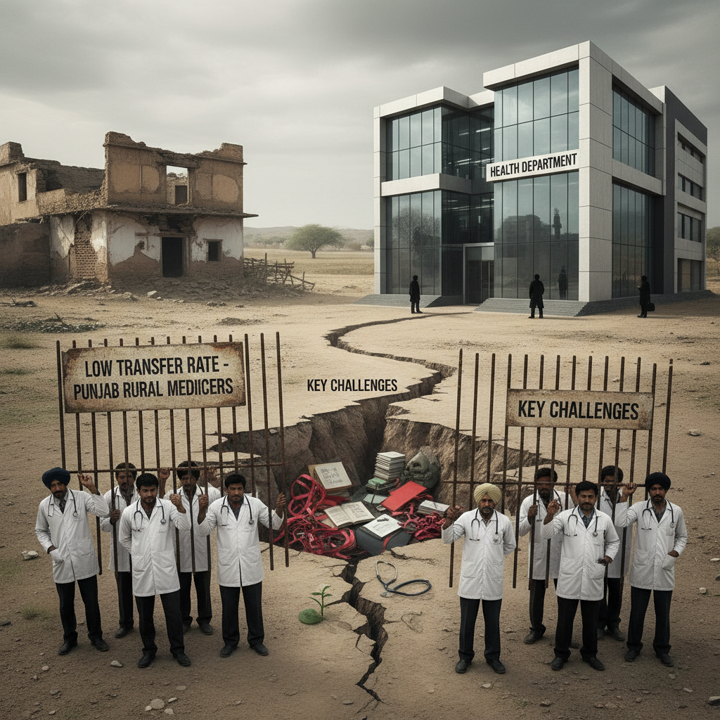 Challenges Faced by Punjab Rural Medical Officers Due to Low Transfer Rates to Health Department