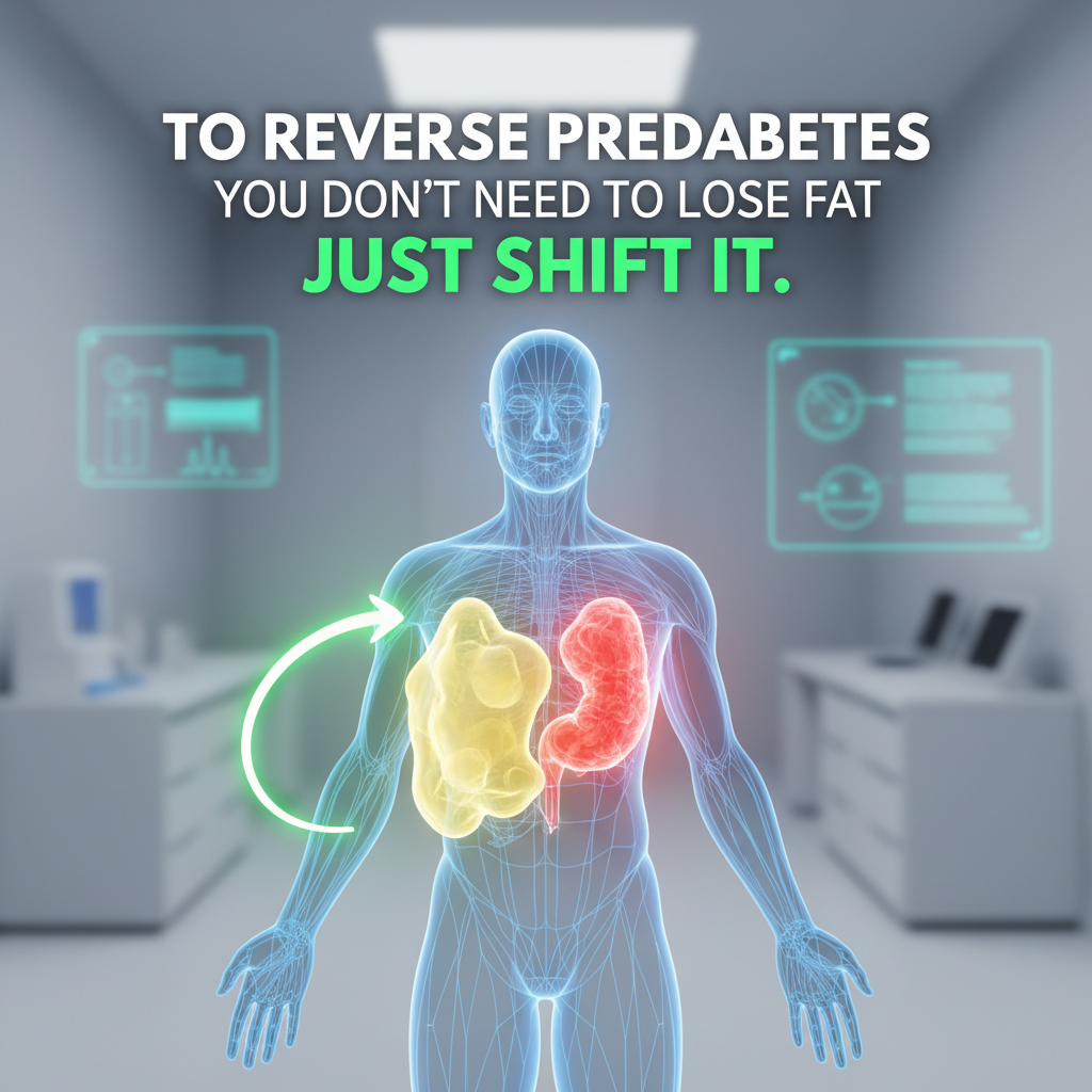 Transform Your Health: Reverse Prediabetes by Shifting Fat Instead of Losing It