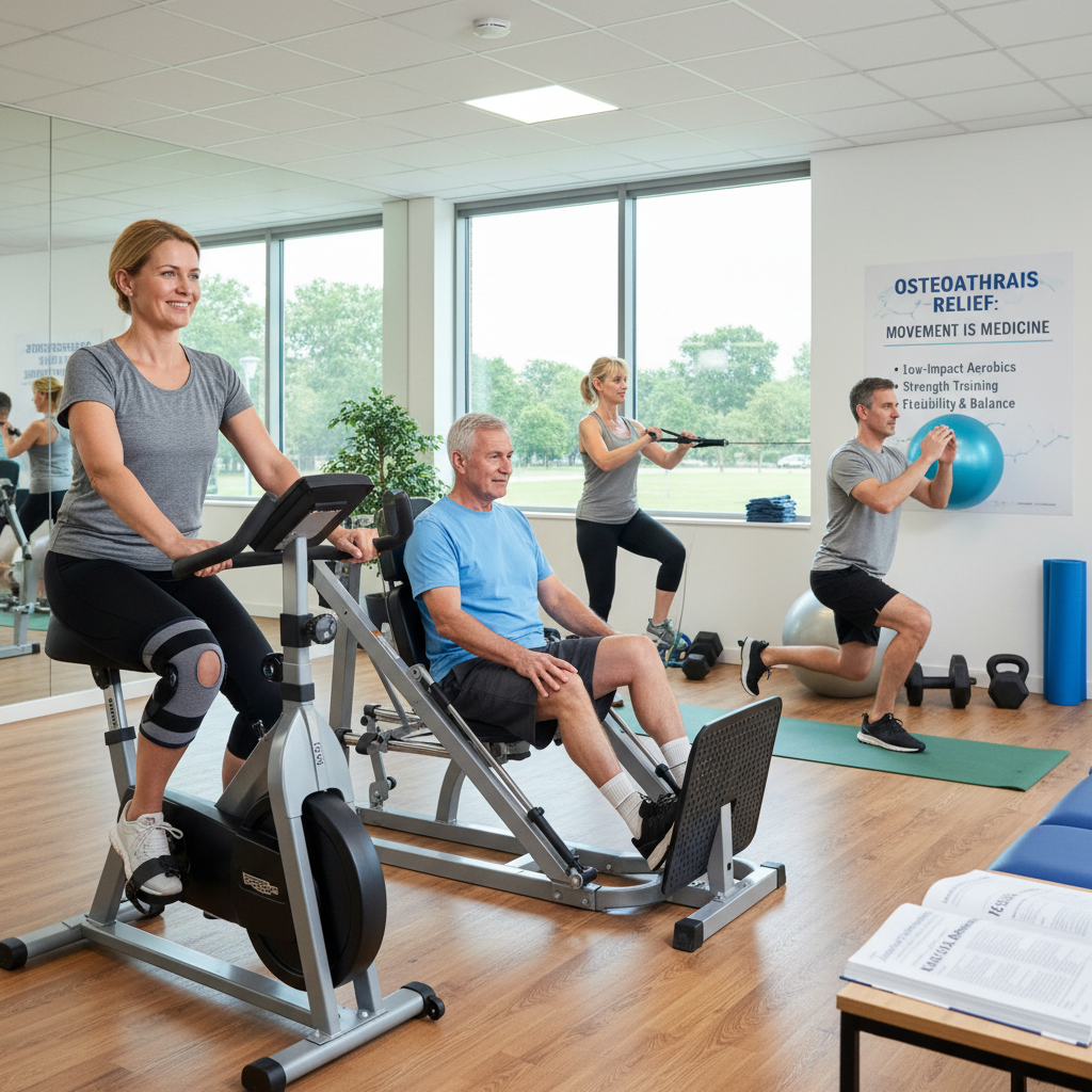 Top Exercises to Alleviate Knee Osteoarthritis Symptoms: Insights from Recent Study