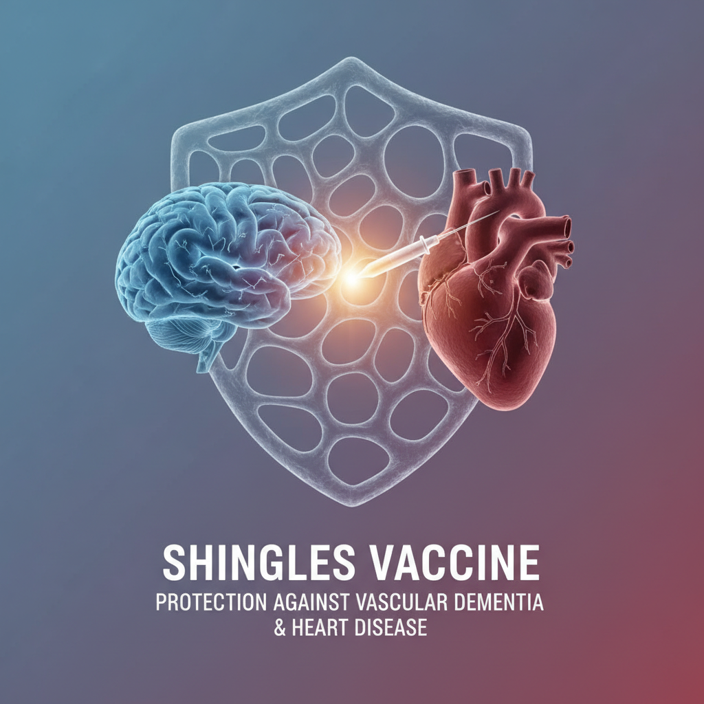 Shingles Vaccine Linked to Reduced Risk of Vascular Dementia and Heart Disease