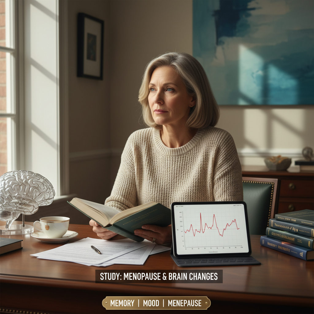 Menopause Linked to Brain Changes Impacting Memory and Mood, Study Reveals