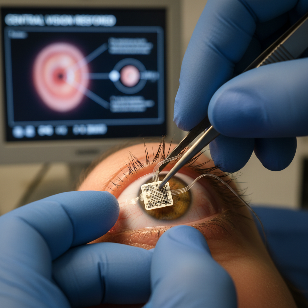 Revolutionary Retinal Implant Promises to Restore Central Vision in Advanced AMD Patients