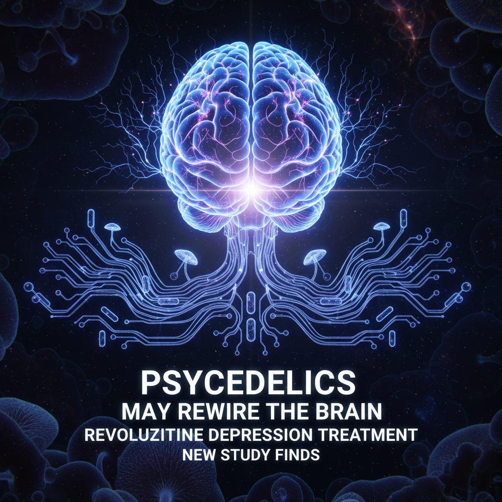 Psychedelics Could Transform Depression Treatment by Rewiring the Brain, New Research Reveals