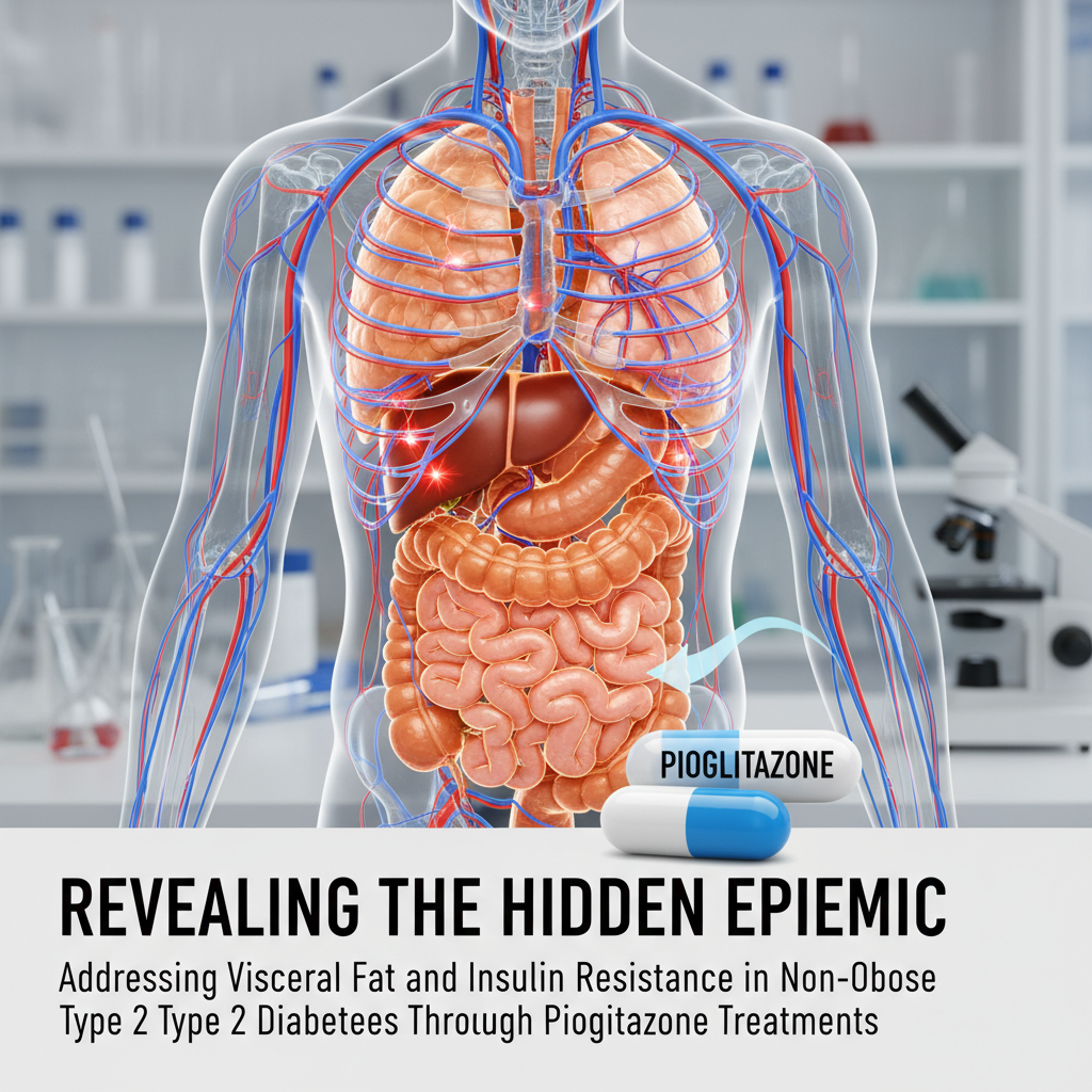 Uncovering the Hidden Epidemic: How Pioglitazone Treatments Combat Visceral Fat and Insulin Resistance in Non-Obese Type 2 Diabetes
