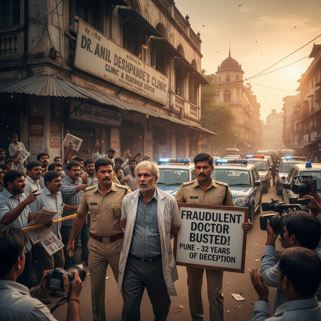 Pune Authorities Capture Fraudulent Doctor After 32 Years of Deceitful Practice