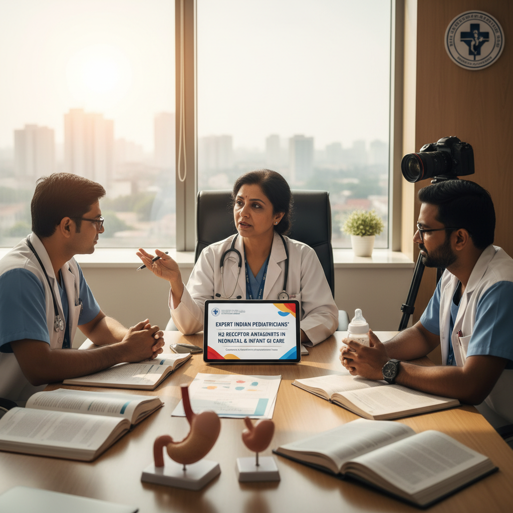 Insights from Indian Pediatricians on H2 Receptor Antagonists for Treating Neonates and Infants with Gastrointestinal Disorders