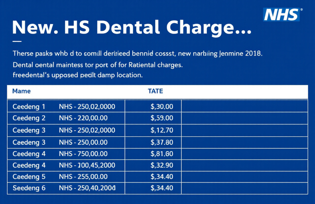 Understanding the Latest Changes to NHS Dental Charges in 2023