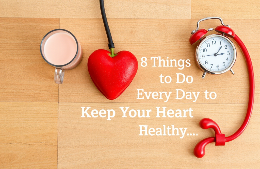 Daily Habits for a Healthy Heart: 8 Essential Tips to Boost Your Cardiovascular Health