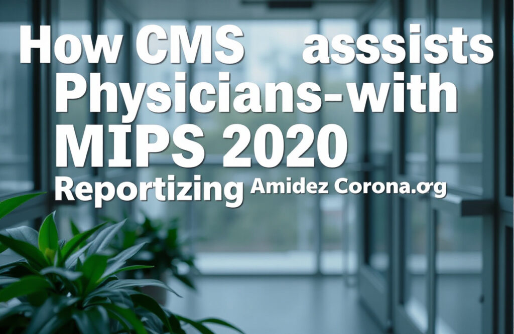 Optimizing MIPS 2020 Reporting for Physicians: How CMS Supports Healthcare During COVID-19