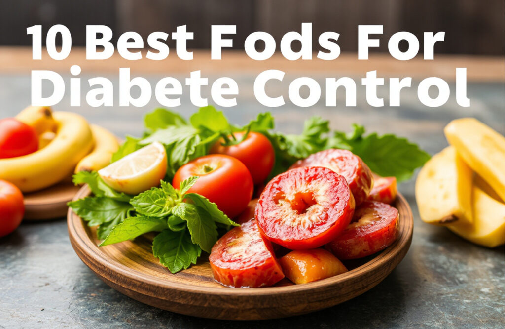 Top 10 Foods to Effectively Manage Diabetes and Promote Healthy Living