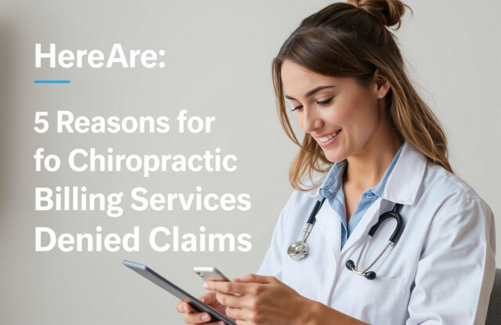Top 5 Reasons Chiropractic Billing Services Face Denied Claims and How to Avoid Them