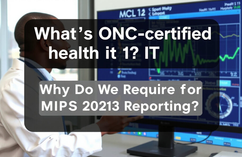 Understanding ONC-Certified Health IT and Its Importance for MIPS 2023 Reporting