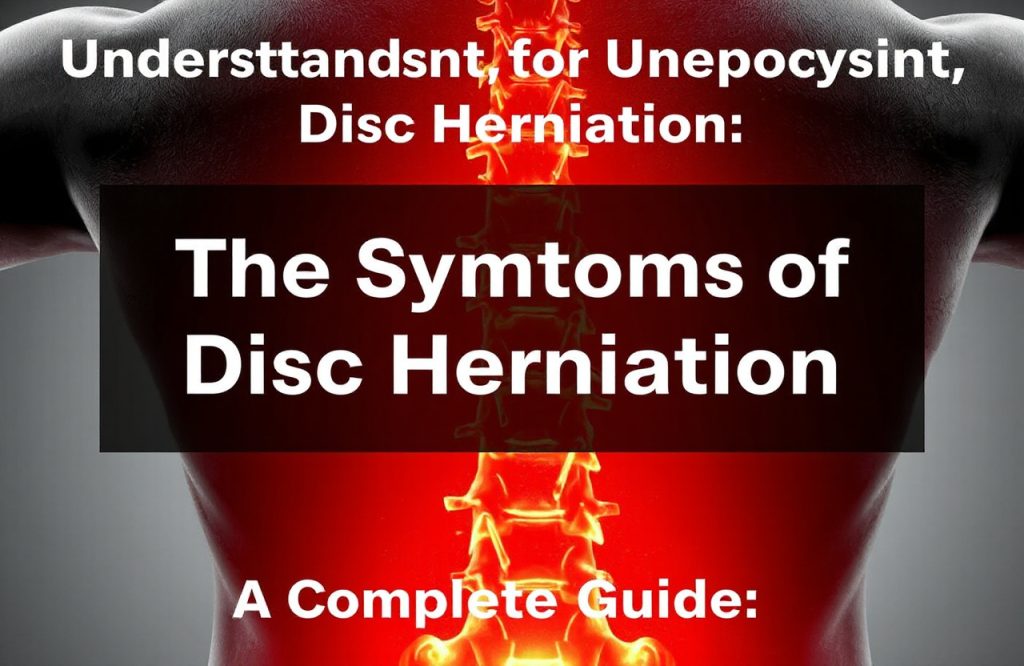 Comprehensive Guide to Disc Herniation Symptoms: What You Need to Know in 2026