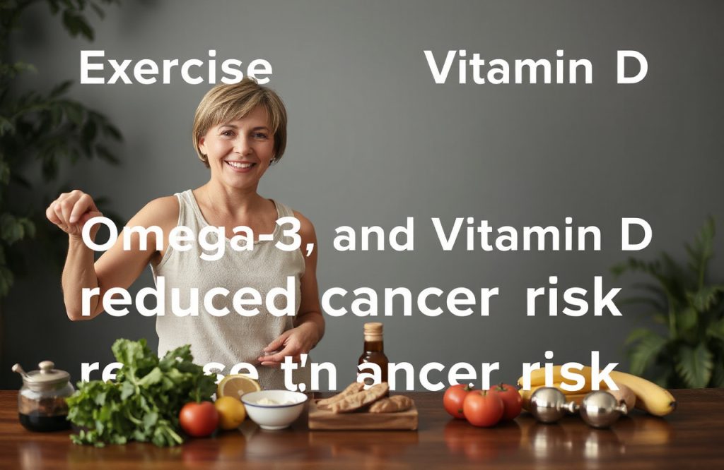 Boosting Senior Health: How Exercise, Omega-3s, and Vitamin D Lower Cancer Risk