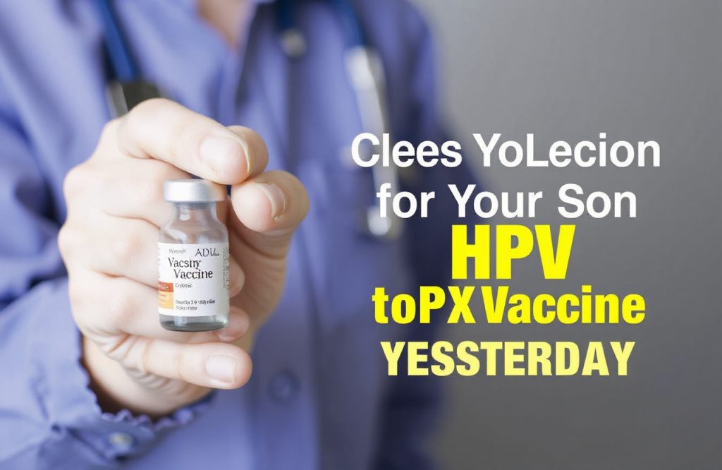 Five Compelling Reasons to Get Your Son the HPV Vaccine Today