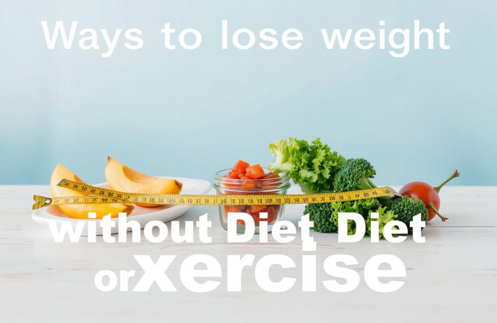 Discover Innovative Methods to Lose Weight Without Dieting or Exercising