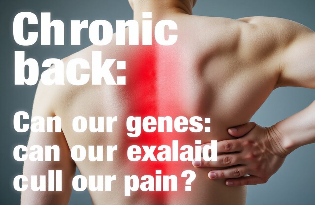 Unraveling Chronic Back Pain: The Role of Genetics in Your Discomfort