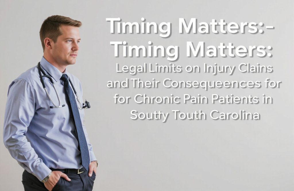 Understanding Legal Deadlines: The Impact of Timing on Personal Injury Claims for Chronic Pain Patients in South Carolina