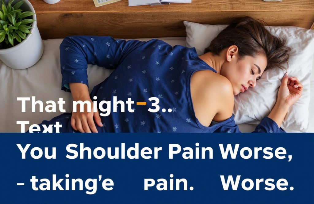 Discover How Your Sleeping Positions Could Be Aggravating Shoulder Pain