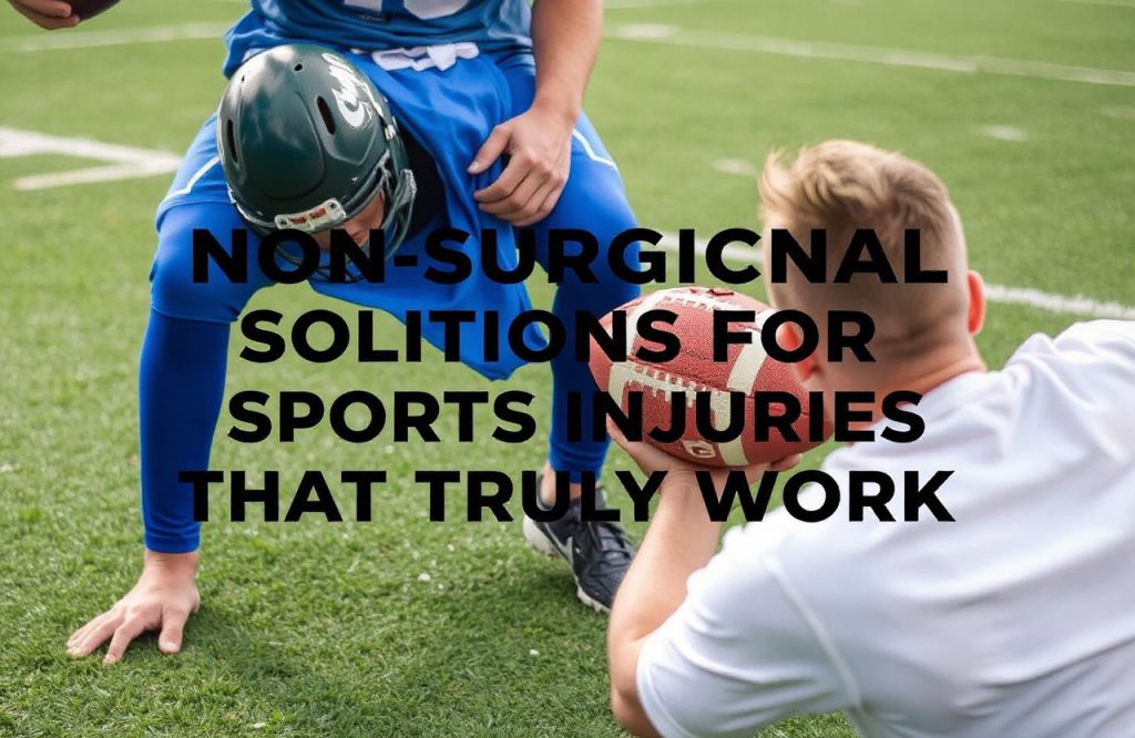 Effective Non-Surgical Treatments for Sports Injuries You Can Trust