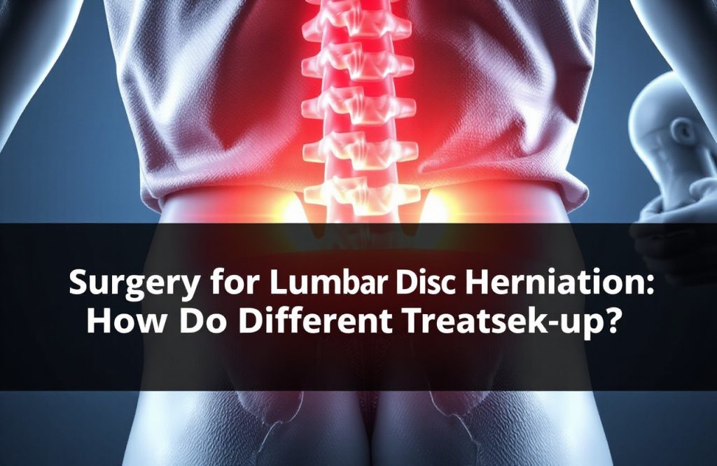 Comparing Treatment Options for Lumbar Disc Herniation Surgery: What You Need to Know