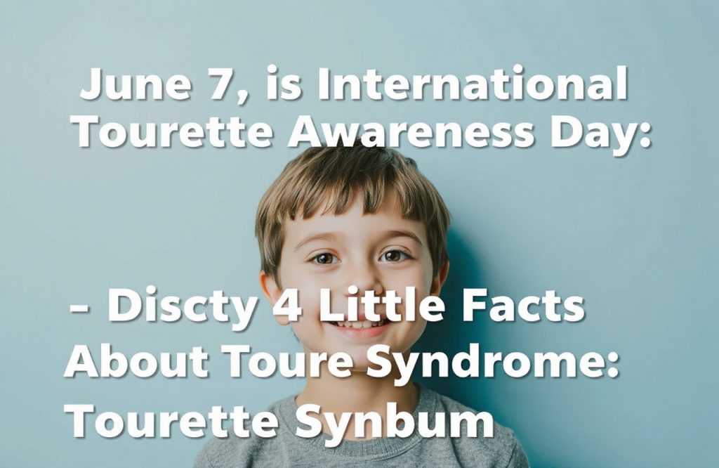 Celebrate International Tourette Awareness Day on June 7: Uncover Four Surprising Facts About Tourette Syndrome