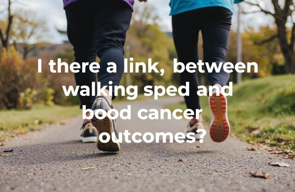 Exploring the Connection Between Walking Speed and Blood Cancer Outcomes