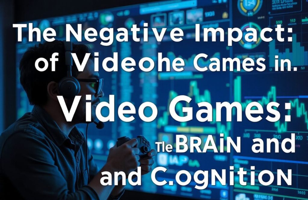 Exploring the Detrimental Effects of Video Games on Brain Function and Cognitive Development