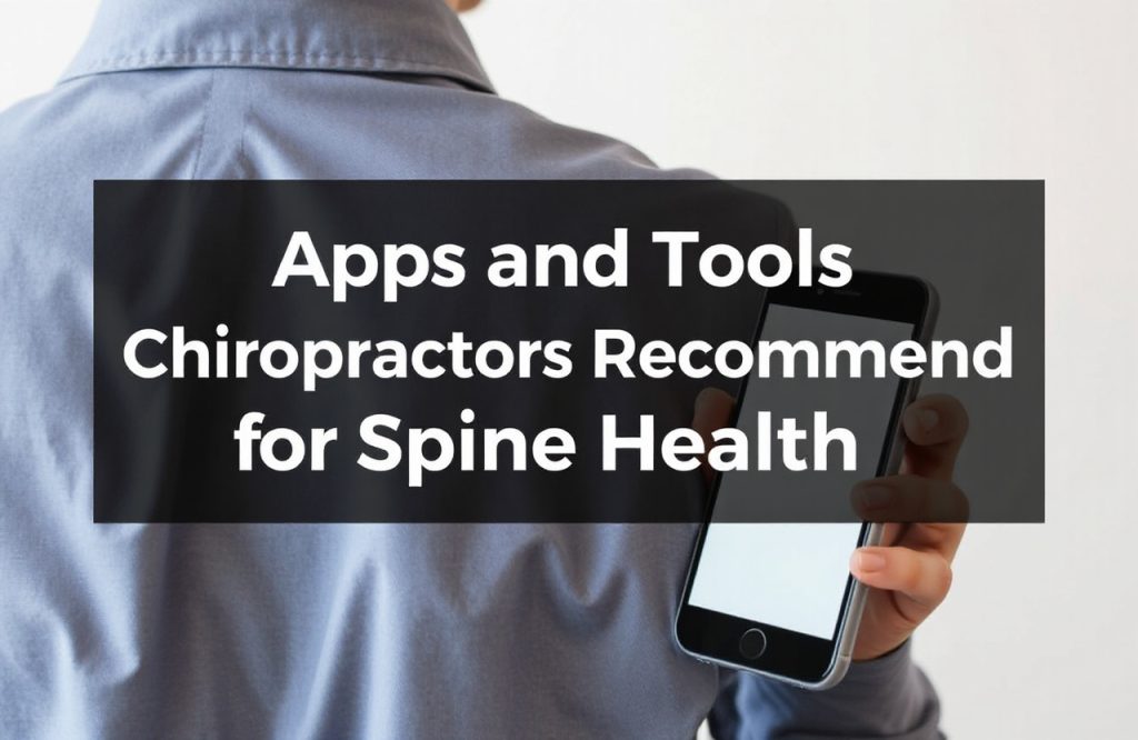 Top Mobile Apps and Tools Chiropractors Trust for Optimal Spine Health