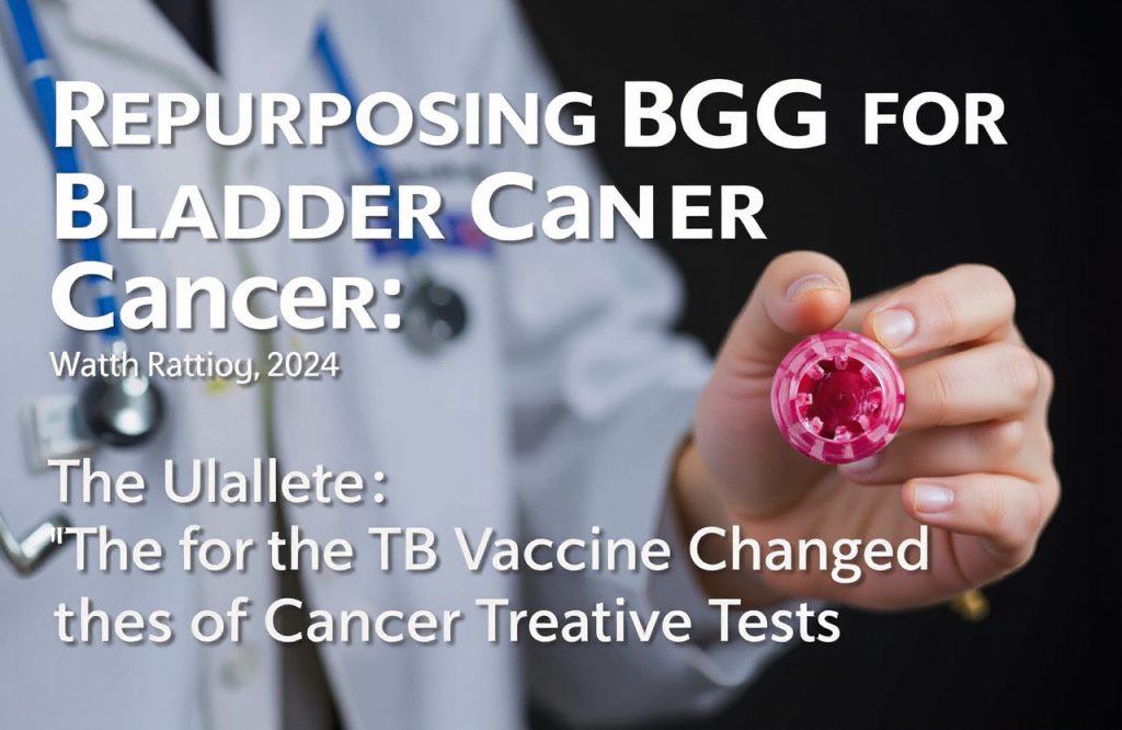 Transforming Bladder Cancer Care: The Impact of BCG and TB Vaccine Innovations