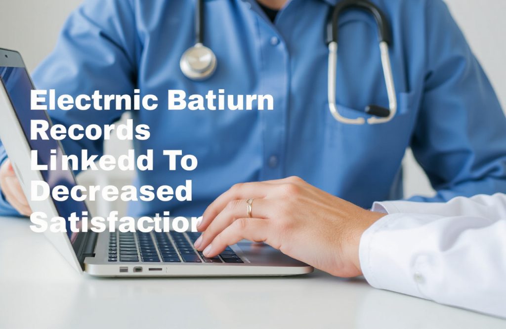 Impact of Electronic Health Records on Patient Satisfaction: A Closer Look at the Connection