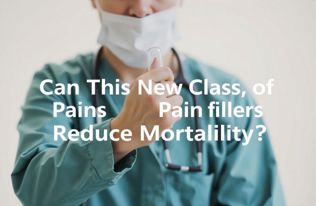 Revolutionary Painkillers: Can They Significantly Lower Mortality Rates?