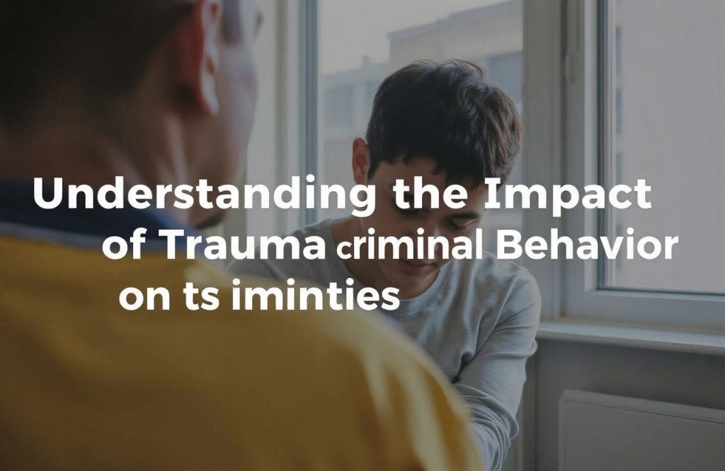 Exploring the Connection Between Trauma and Criminal Behavior: Insights and Implications