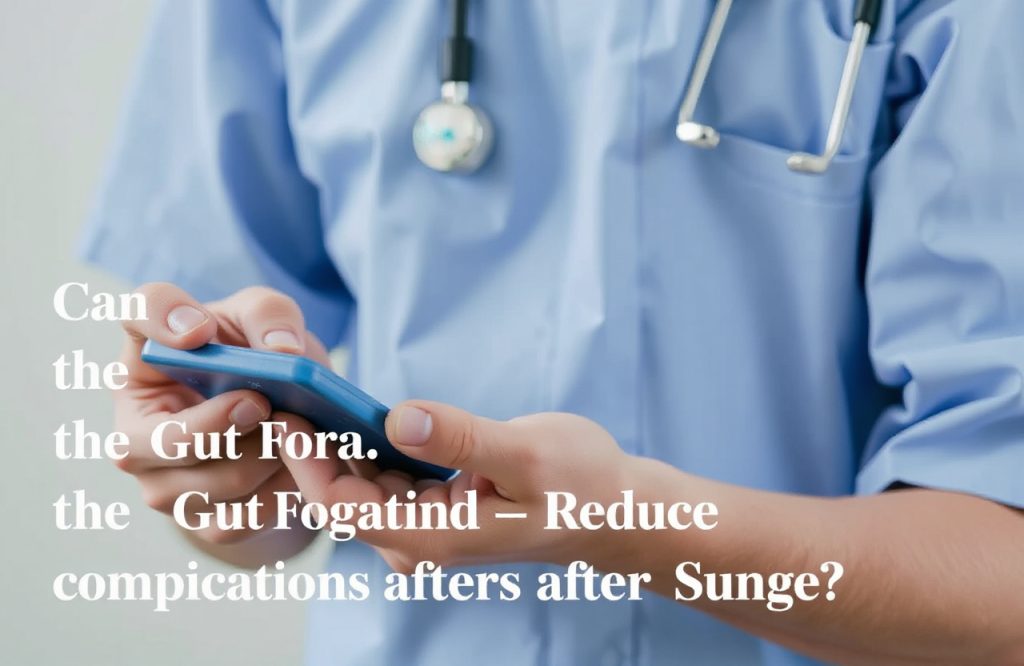 Enhancing Gut Flora with Probiotics: A Path to Better Surgical Recovery and Fewer Complications