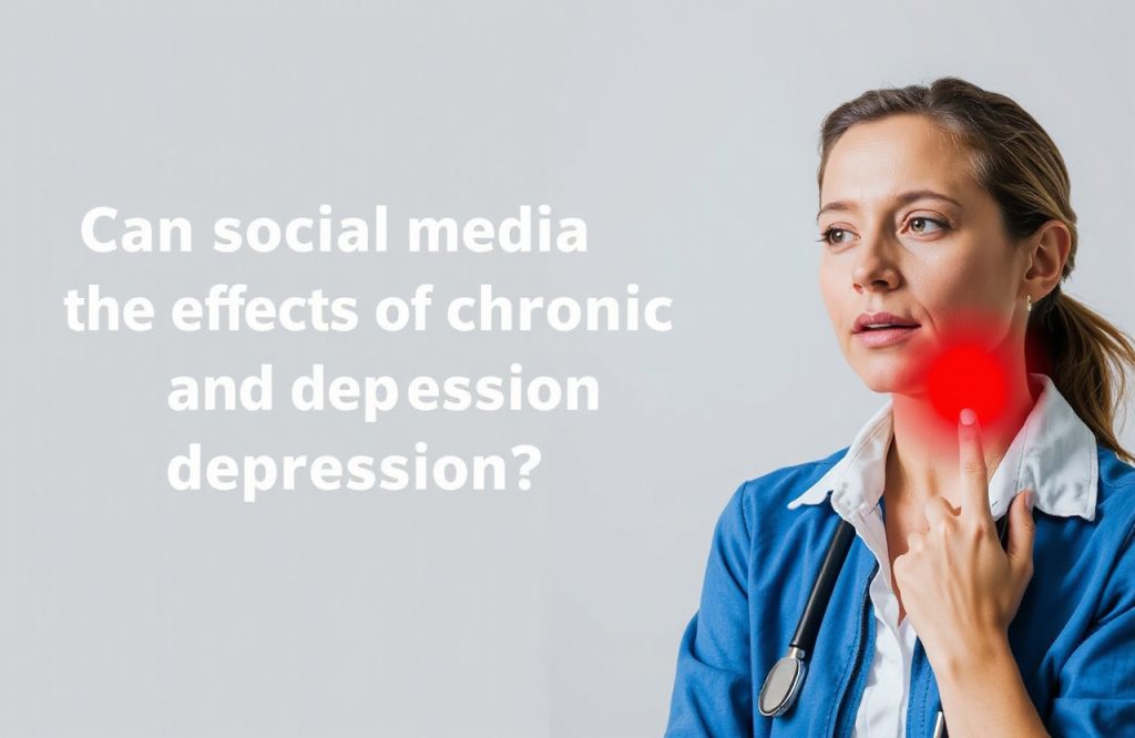 Exploring the Role of Social Media in Alleviating Chronic Pain and Depression Effects
