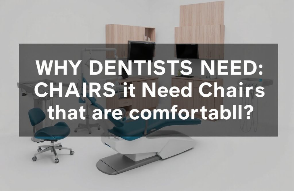 The Importance of Comfortable Chairs for Dentists: Enhancing Practice and Patient Care