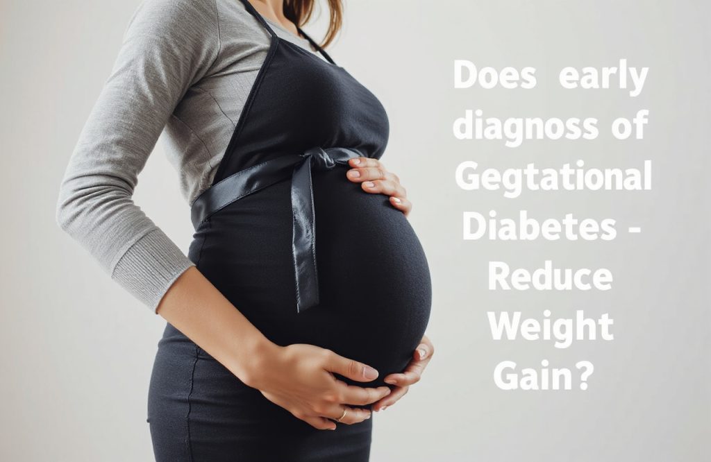 Impact of Early Diagnosis of Gestational Diabetes on Weight Gain Management
