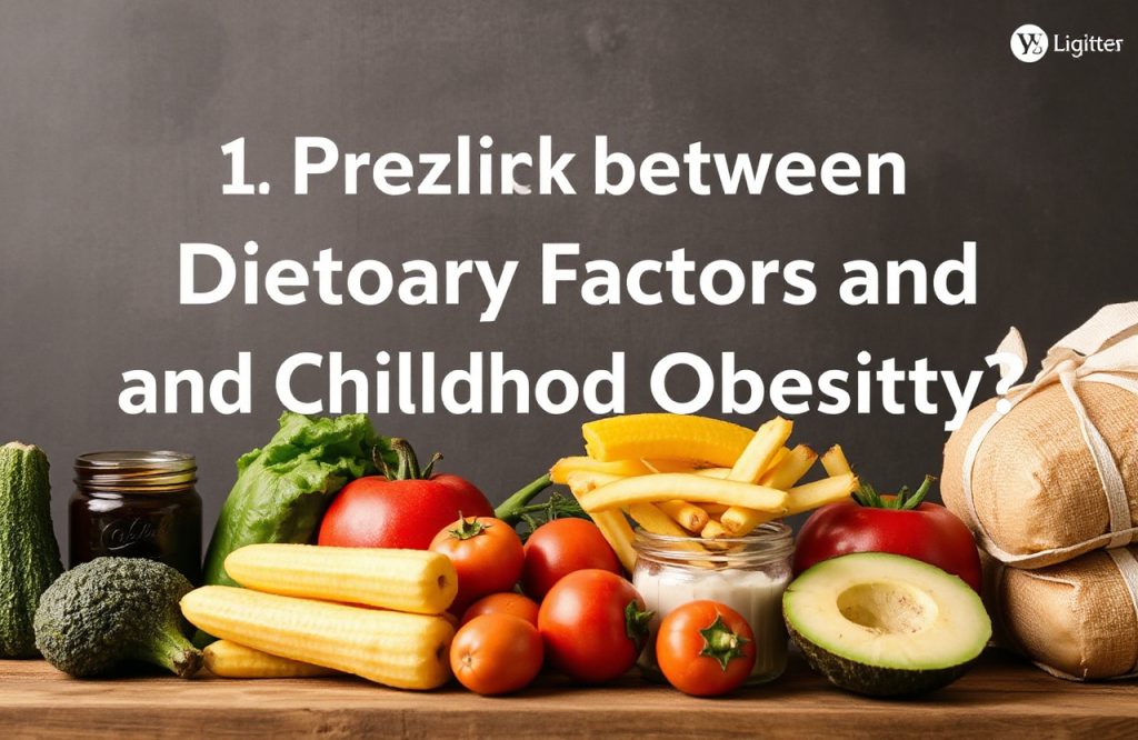 Exploring the Connection Between Diet and Childhood Obesity: Key Factors to Consider