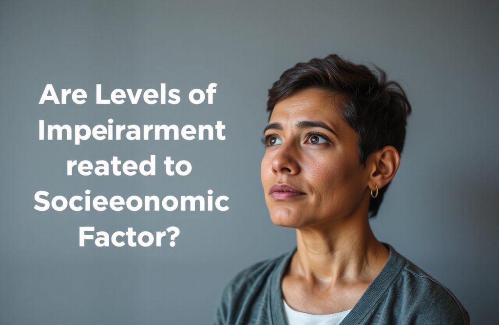 Exploring the Link Between Visual Impairment Levels and Socioeconomic Factors