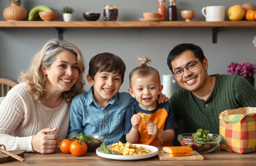 Benefits of Having Multiple Children: How Larger Families Promote Healthier Eating Habits