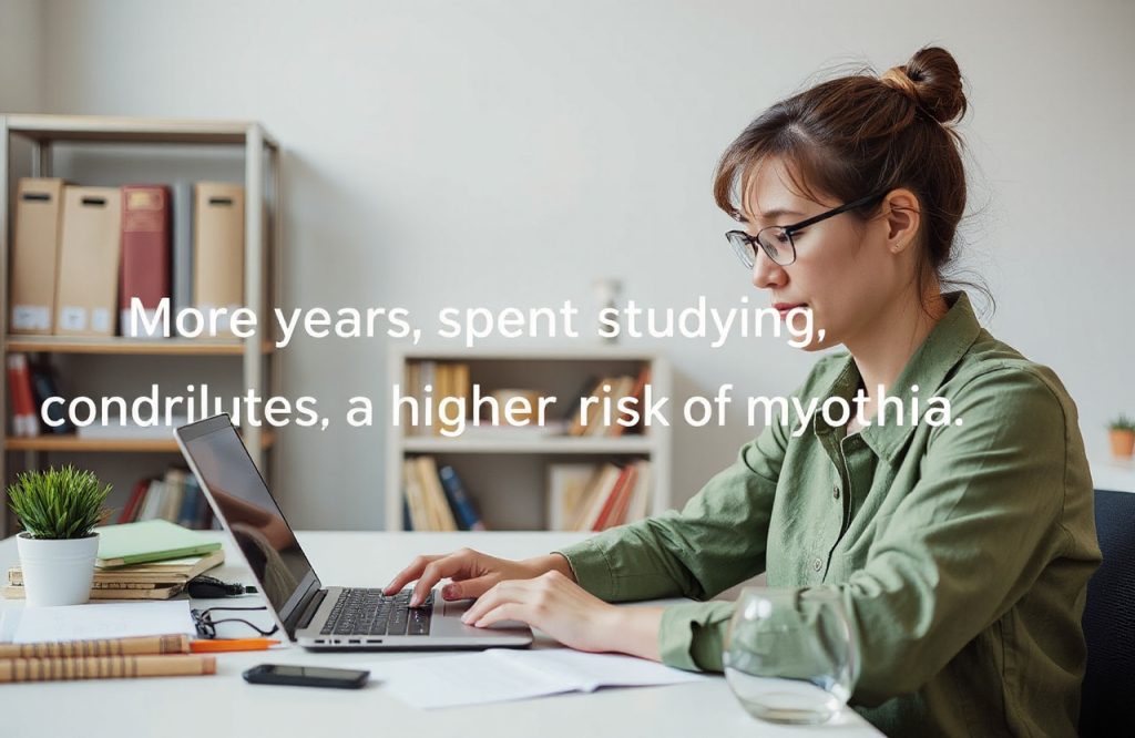 Increased Study Time Linked to Higher Myopia Risk: Understanding the Connection