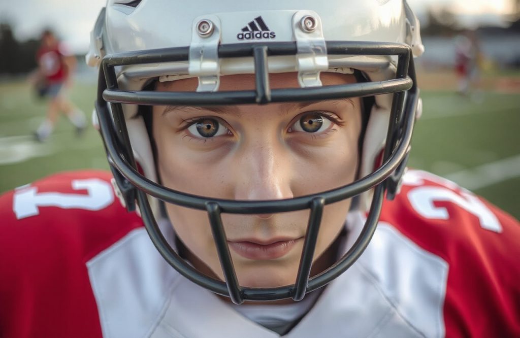 Unveiling the Hidden Risks: Can a High School Football Players Eyes Indicate Brain Damage?
