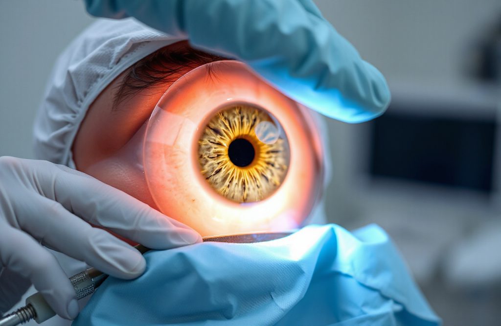 Revolutionary Contact Lens for Effective Treatment of Corneal Melting