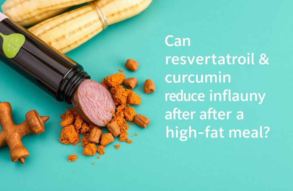 Exploring the Anti-Inflammatory Benefits of Resveratrol and Curcumin After High-Fat Meals