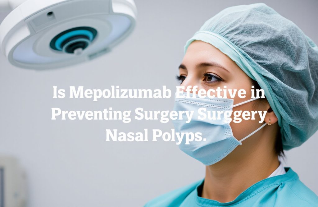 Exploring the Effectiveness of Mepolizumab in Preventing Nasal Polyp Surgery