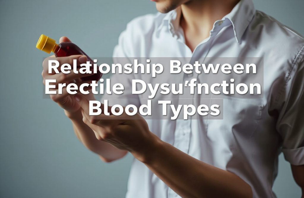 Exploring the Connection Between Blood Types and Erectile Dysfunction: Key Insights and Findings