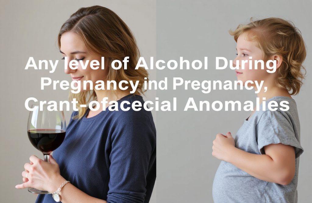 Alcohol Consumption During Pregnancy Linked to Craniofacial Anomalies at Any Level