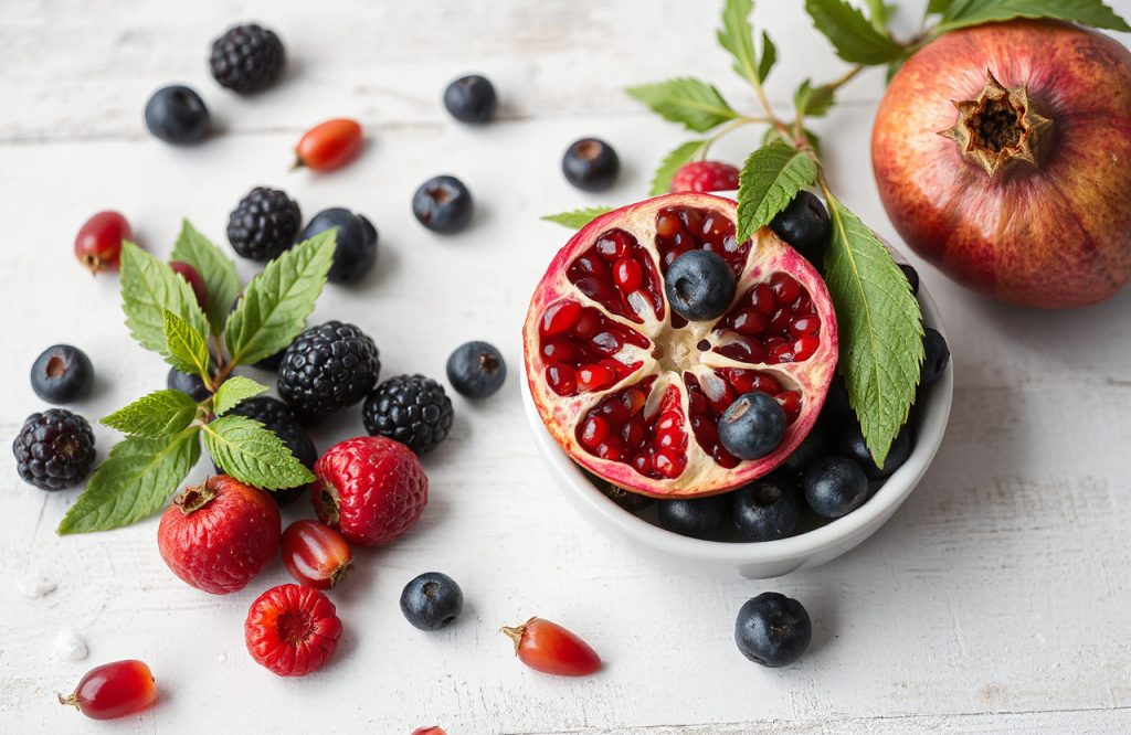 Berries and Pomegranates: Natural Allies in the Fight Against Inflammatory Bowel Diseases