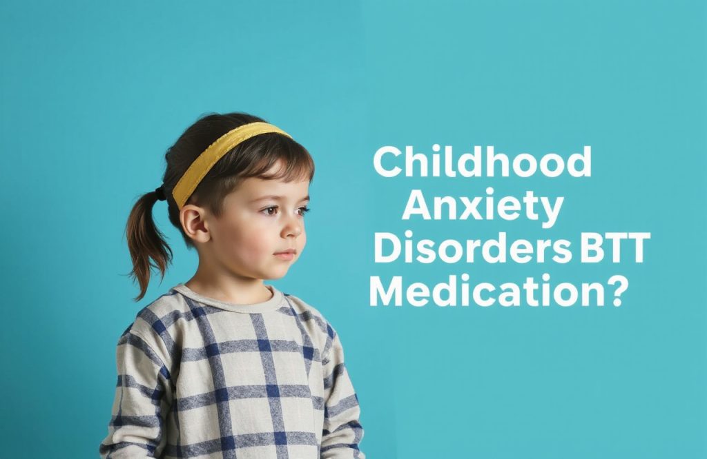 Effective Treatment for Childhood Anxiety Disorders: CBT vs Medication